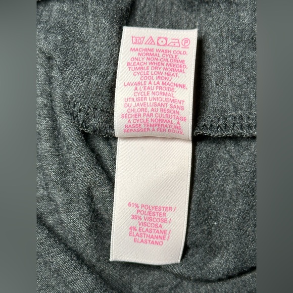 Victoria’s Secret Dark Gray Romper with Open Back - Size Large - Picture 5 of 5